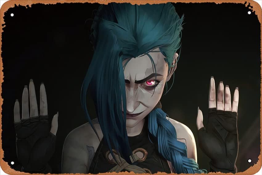 Amazon.co.jp: Arcane Jinxシリーズ 4K #2480e ゲームポスターサイン